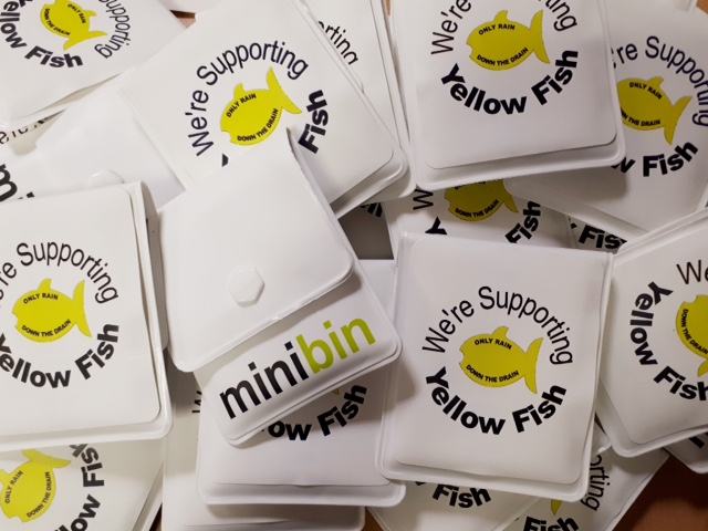 Yellow Fish stickers