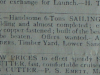 1898: for sale advert